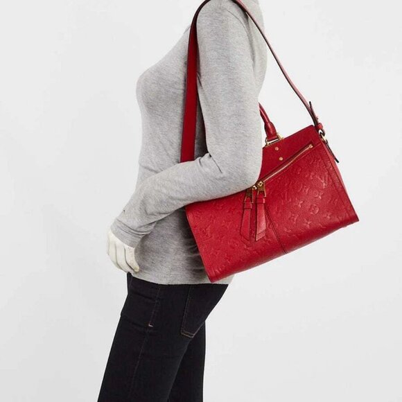 Louis Vuitton Scarlett Monogram Empreinte Leather Sully PM Bag - Picture 2 of 12